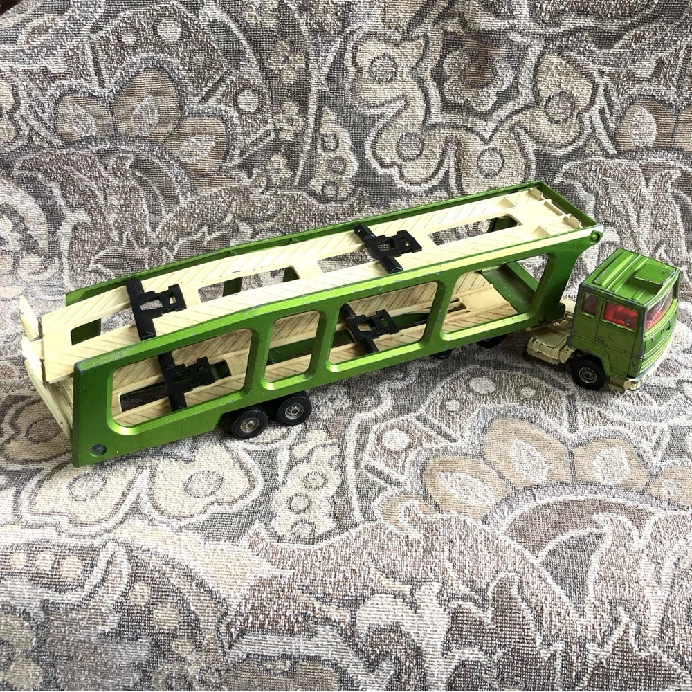 Corgi Major Vintage 1976 Ford Car Transporter Truck 1:36 #1159